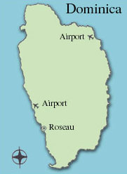 Dominica Map